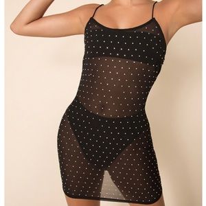 Revolve Superdown Sheer Dress